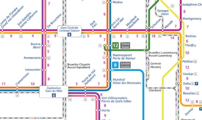 carte metro stib marche
