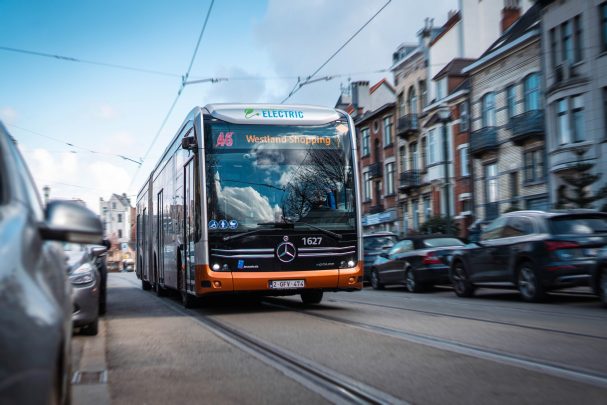 Elektrische bus van de MIVB van het type E-citaro