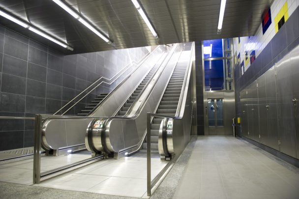 escalator stib mivb